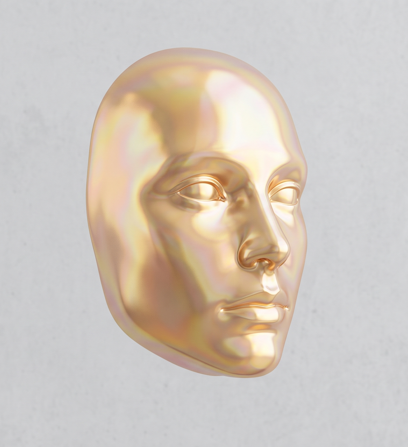 Premium dermatological serum with a gold cap on a soft neutral surface